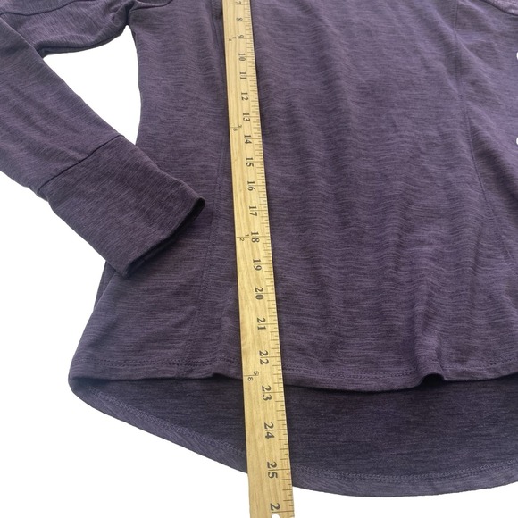Layer 8 Women's Athletic Performance Top Long Sleeve Purple Size M Quick Dry - Picture 4 of 13